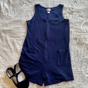 Fun, comfortable, at home, zippered one piece